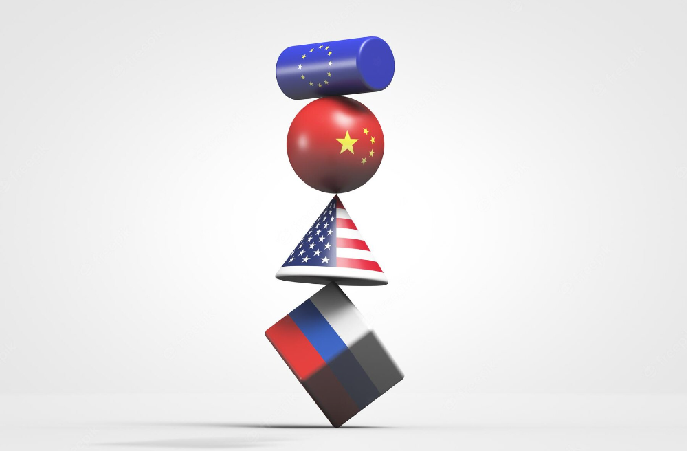 the EU, China, the US and Russia
