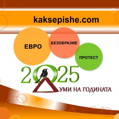 2025: Годината в думи – „евро“, „възмущение“, „протест“